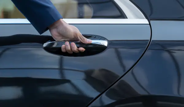 Vertical Door Edge Dents